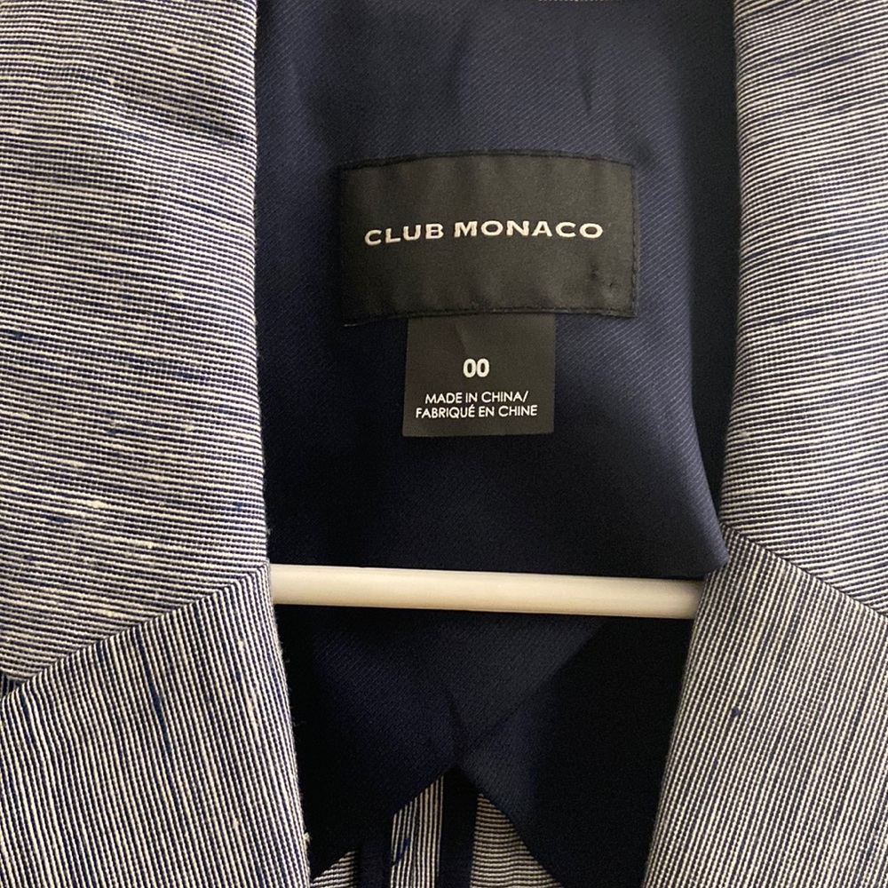 Navy Blue Blazer - Club Monaco